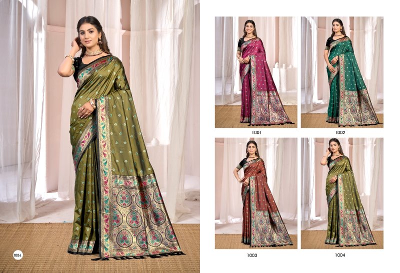 Sonam Silk Vol 04 By Bunawat Soft Silk Saree